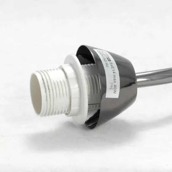 Накладная люстра Lussole Lgo Seminole LSP-8280, Черный, Серый, Металл Накладная люстра Lussole Lgo Seminole LSP-8280, Черный, Серый, Металл