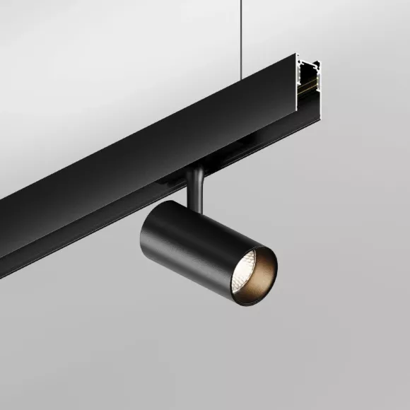 Шинопровод магнитный накладной Hesby Lighting ElDeko HSBL_0052_1, Черный, Алюминий