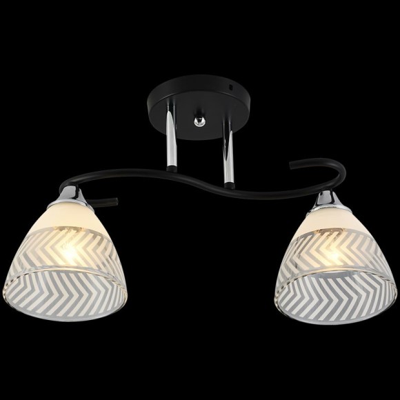 Люстра на штанге Reluce 11391-0.3-02B BK+CR