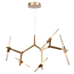 Подвесная светодиодная люстра AM Group Am68 AM68H3103/10W GOLD