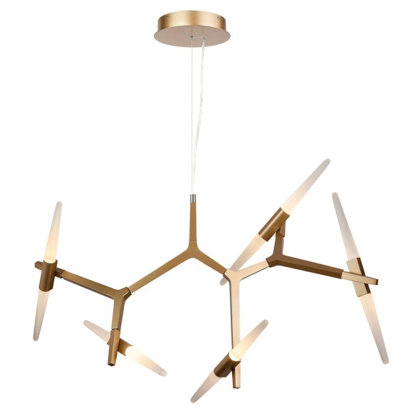 Подвесная светодиодная люстра AM Group Am68 AM68H3103/10W GOLD