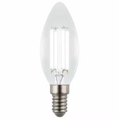 Лампа светодиодная филаментная Uniel LED-C35-4W/4000K/E14/CL GLY01TR UL-00011937