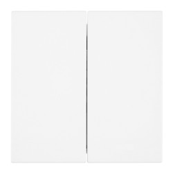 Выключатель 2-клавишный (механизм) Stekker Мия 250В 10А RSW10-3104-01 белая магнолия 50429