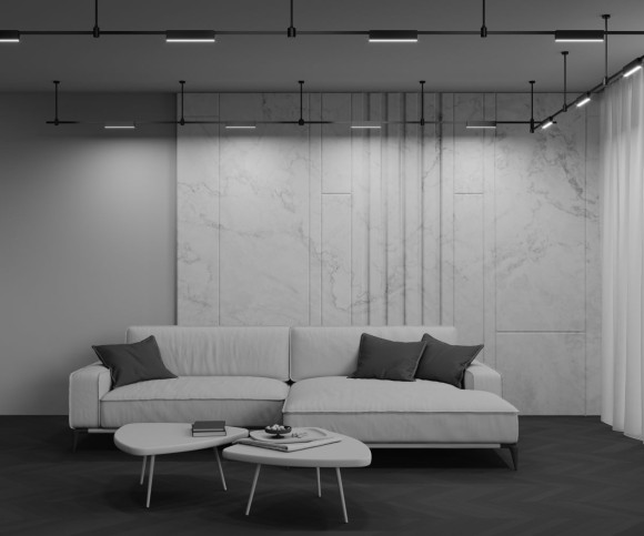 Трековый магнитный светильник Maytoni Basis TR151-1-18W3K-B