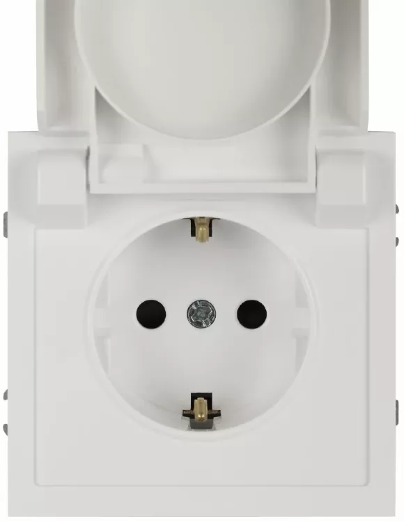 Розетка Эра Galaxy 15-2103-08 c заземлением 2P+E Schuko со шторками с крышкой 16А-250В IP20 белый матовый Б0070672 Розетка Эра Galaxy 15-2103-08 c заземлением 2P+E Schuko со шторками с крышкой 16А-250В IP20 белый матовый Б0070672