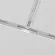 Угол-соединитель для магнитного шинопровода Maytoni Technical Magnetic track system Gravity TRA010CT-42W, механизм регулировки