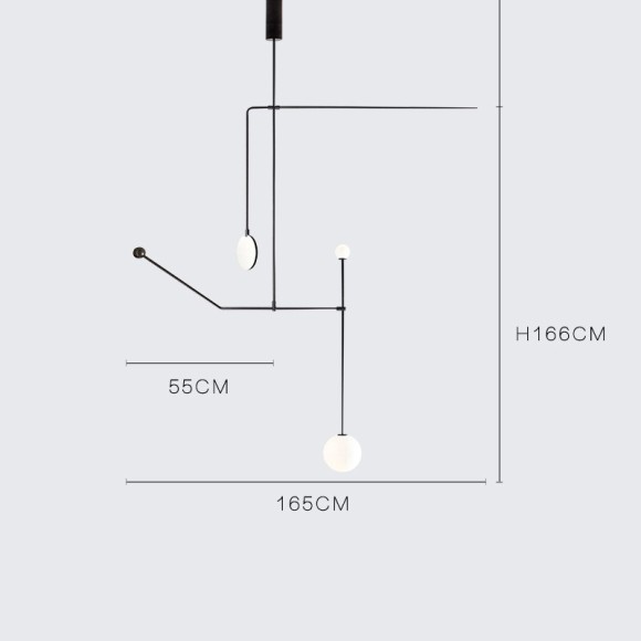 Подвесной светильник ImperiumLoft Lines 140823-26