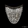 Настенный светильник Bohemia Ivele Crystal 77081B/19 Pa