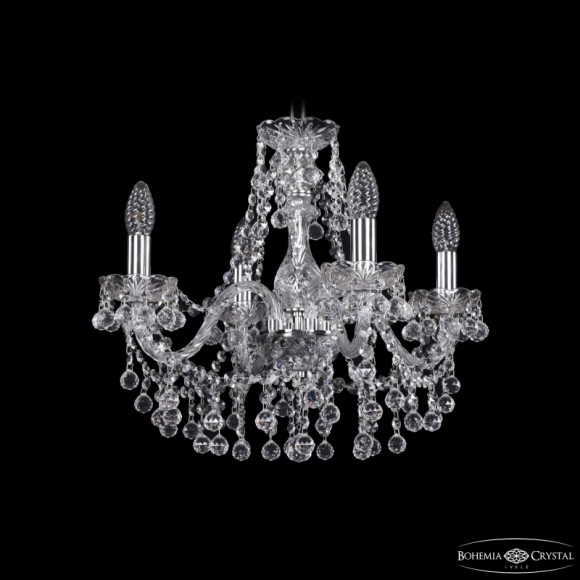 Подвесная люстра Bohemia Ivele Crystal 1409/4/160 Ni