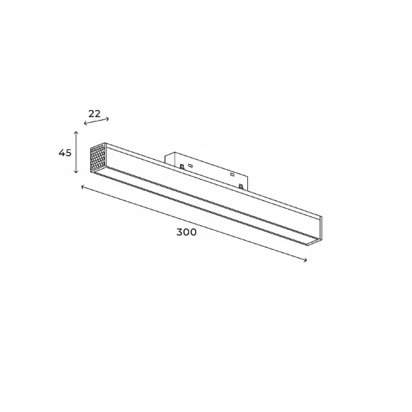 Трековый магнитный светильник Hesby Lighting ElDeko HSBL_0079