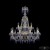 Подвесная люстра Bohemia Ivele Crystal 1410/10+5/240/XL-80 G V3001
