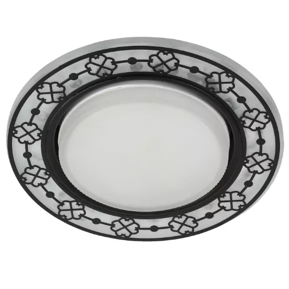 Встраиваемый светильник ЭРА DK LD28 WH/BK Б0037390 Встраиваемый светильник ЭРА DK LD28 WH/BK Б0037390