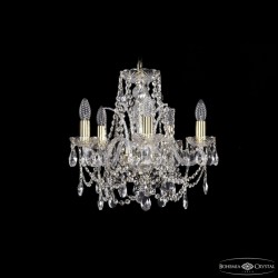Подвесная люстра Bohemia Ivele Crystal 1411/5/141 G