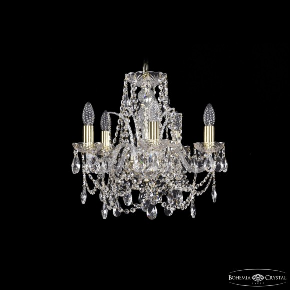 Подвесная люстра Bohemia Ivele Crystal 1411/5/141 G