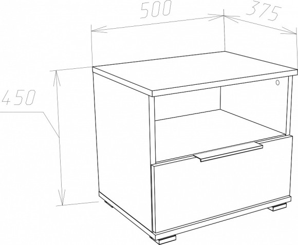 Тумбочка Венеция NKM_72040089