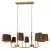Подвесная люстра Loft IT Hilton 10527/8 Brass