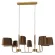 Подвесная люстра Loft IT Hilton 10527/8 Brass