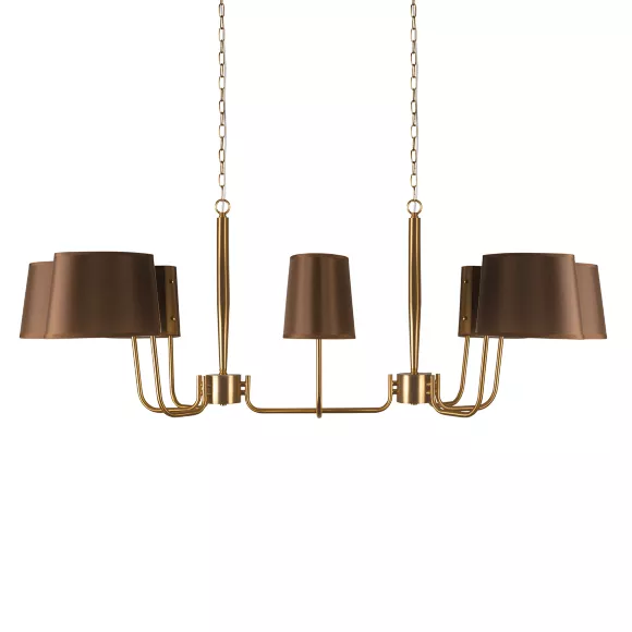 Подвесная люстра Loft IT Hilton 10527/8 Brass, Модерн, Коричневый, Латунь Подвесная люстра Loft IT Hilton 10527/8 Brass, Модерн, Коричневый, Латунь