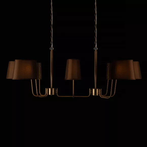Подвесная люстра Loft IT Hilton 10527/8 Brass, Латунь, Коричневый, Металл, декоративные элементы крупным планом Подвесная люстра Loft IT Hilton 10527/8 Brass, Латунь, Коричневый, Металл, декоративные элементы крупным планом