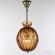Подвесной светильник Bohemia Ivele Crystal 5480/22 G Amber/M-1H