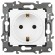 Розетка одноместная со шторками Эра 12-2102-01М Б0065661