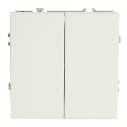 Выключатель двухклавишный Stekker Эмили RSW10-5111-01 50162