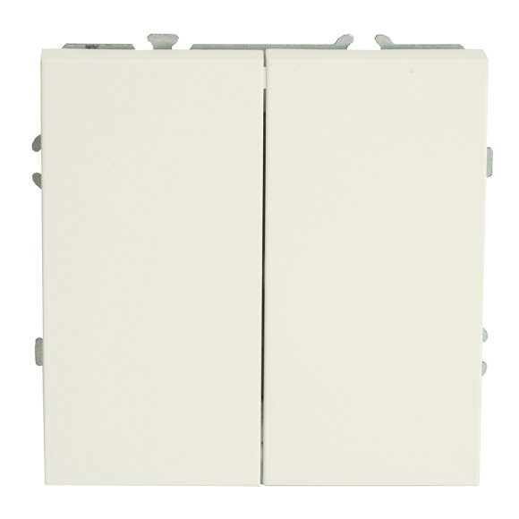 Выключатель двухклавишный Stekker Эмили RSW10-5111-01 50162