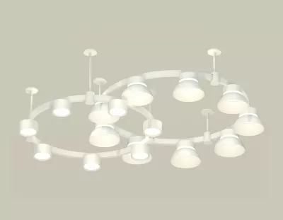 Комплект подвесного светильника Ambrella Light Techno Ring XR92211101 (A9221, A9226, C9241, C9236, N8140, N8112)