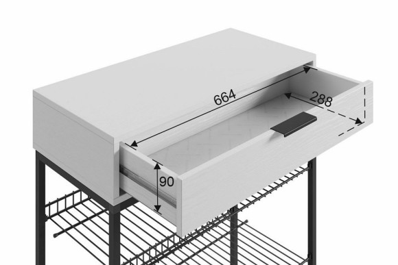 Стеллаж для обуви Краш MBS_LMN-13-2554
