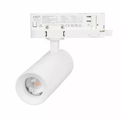 Трековый трехфазный светильник Arlight LGD-ARTEMIS-TRACK-4TR-R55-12W Day4000 (WH, 8-80 deg, 230V, DALI) 057881