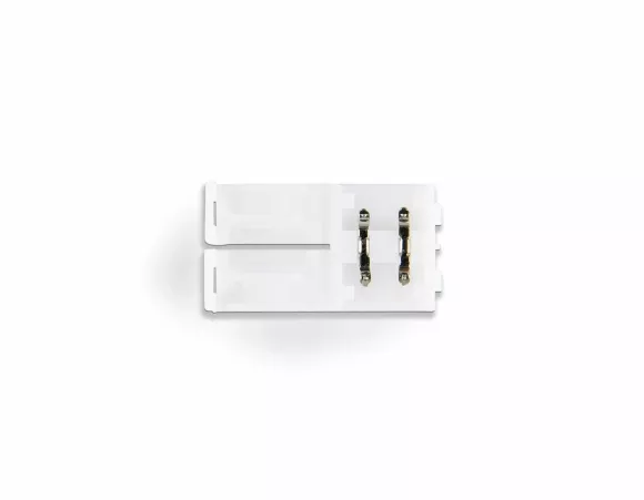Соединитель прямой для светодиодной ленты 5050 12/24V (2 конт.) GS6051 (10шт) Ambrella Light Illumination GS6051