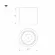 Накладной светильник Arlight SP-DICE-R77-10W Warm3000 (BK, 24 deg, 230V) 046626