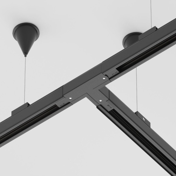 Коннектор T-образный Maytoni Technical Accessorises TRA005CT-31B-R