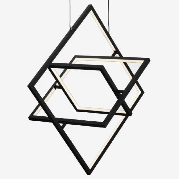 Подвесная светодиодная люстра Citilux Cube CL719241