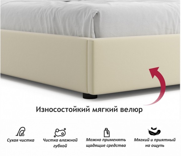 Кровать двуспальная Base 2000x1600 NMB_TE-00005522