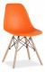 Стул Eames Wood SGR_8056PP_ORANGE