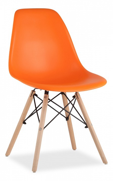 Стул Eames Wood SGR_8056PP_ORANGE