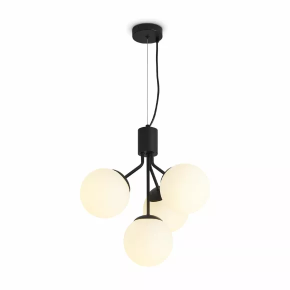 Подвесная люстра Freya Kokett FR5500PL-04B, Современный, Белый Подвесная люстра Freya Kokett FR5500PL-04B, Современный, Белый