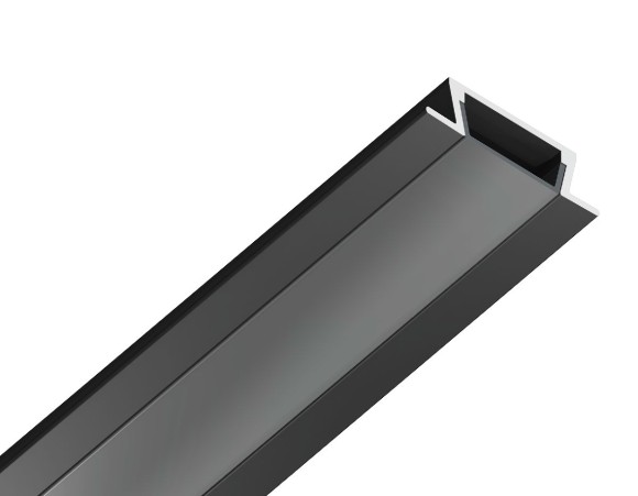 Алюминиевый встраиваемый профиль Ambrella Light Alum Profile GP1001BK/BK
