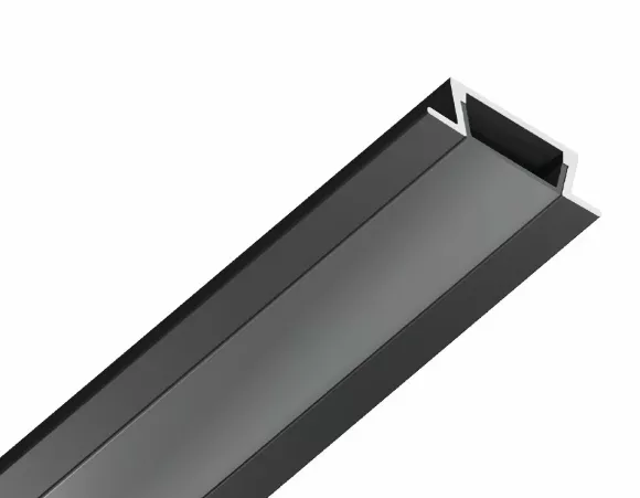 Алюминиевый встраиваемый профиль Ambrella Light Alum Profile GP1001BK/BK, Черный, Алюминий, Китай Алюминиевый встраиваемый профиль Ambrella Light Alum Profile GP1001BK/BK, Черный, Алюминий, Китай
