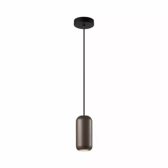 Подвесной светильник Odeon Light Cocoon 5060/1D, Черный, Коричневый, Металл Подвесной светильник Odeon Light Cocoon 5060/1D, Черный, Коричневый, Металл