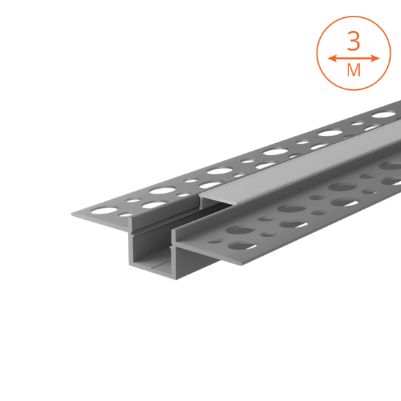 Профиль встраиваемый Wolta WAP-I-55/13/3000-A