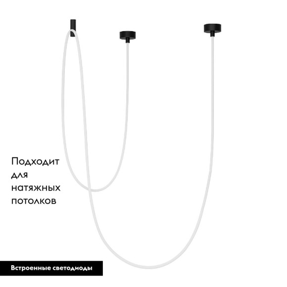 Подвесной светильник Arlight SP-TROPIC-SURFACE-R18-L5000-58W Day4000 (BK, 360 deg, 230V) 043397