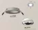Встраиваемый светильник Ambrella Light Techno Spot XC7623061 (C7623, N7022), Серый, Серебро, Металл