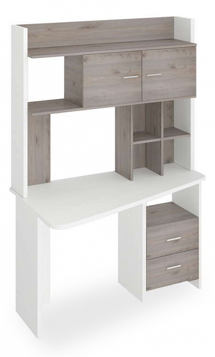 Стол компьютерный Нельсон Lite СКЛ-Трап120+НКЛХ-120 БЕН ЛЕВ MER_SKL-Trap120-NKLH-120_BEN_LEV