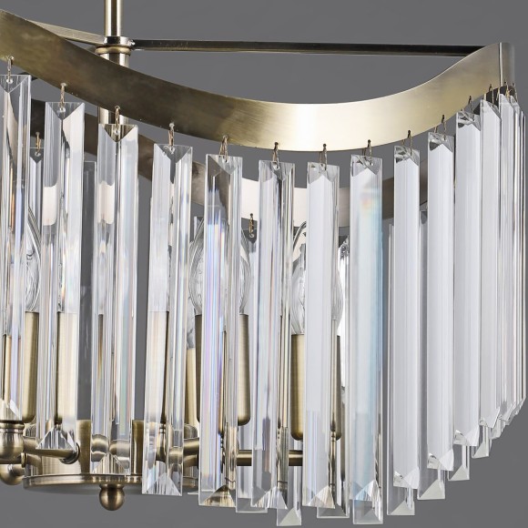 Люстра на штанге Illumico IL3475-6PSQ-25AB ELITE