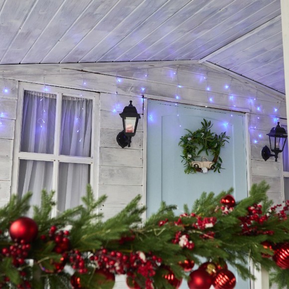 Уличная гирлянда Uniel ULD-B25006-440/TTK BLUE-WHITE IP44 UL-00010939