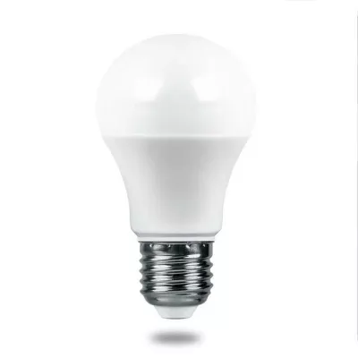 Лампа светодиодная Feron E27 7W 2700K груша матовая LB-1007 38023