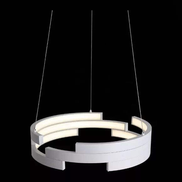 Подвесной светодиодный светильник ST Luce Genuine SL963.503.01, Белый, Нейтральный белый, Металл