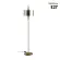 Торшер Odeon Light Margaret 4895/3F, Бронза, Серый, Металл, крупный план основания